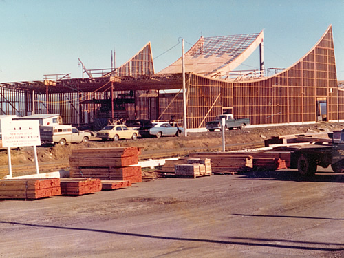Columbia River Maritime Museum Under Construction 1976